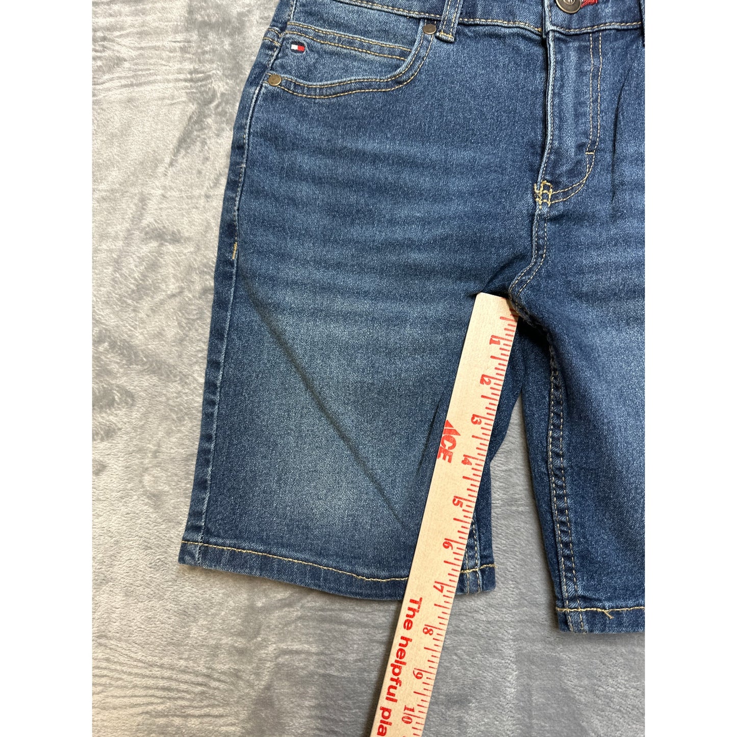 New Tommy Hilfiger Shorts Men's Size 12 Blue Denim