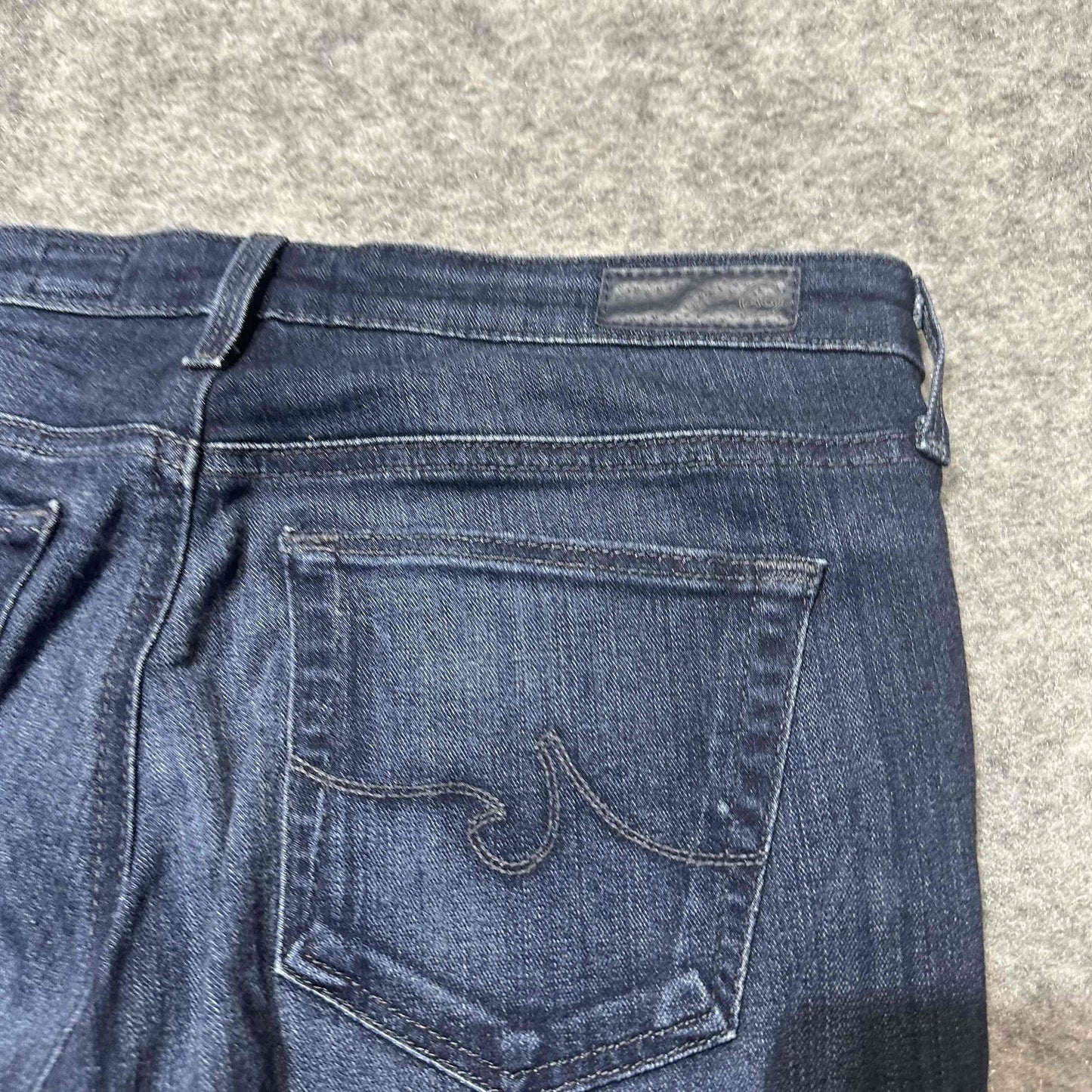 AG Adriano Goldschmied The Legging Ankle Women's Skinny Jeans Size 27R Blue Dark