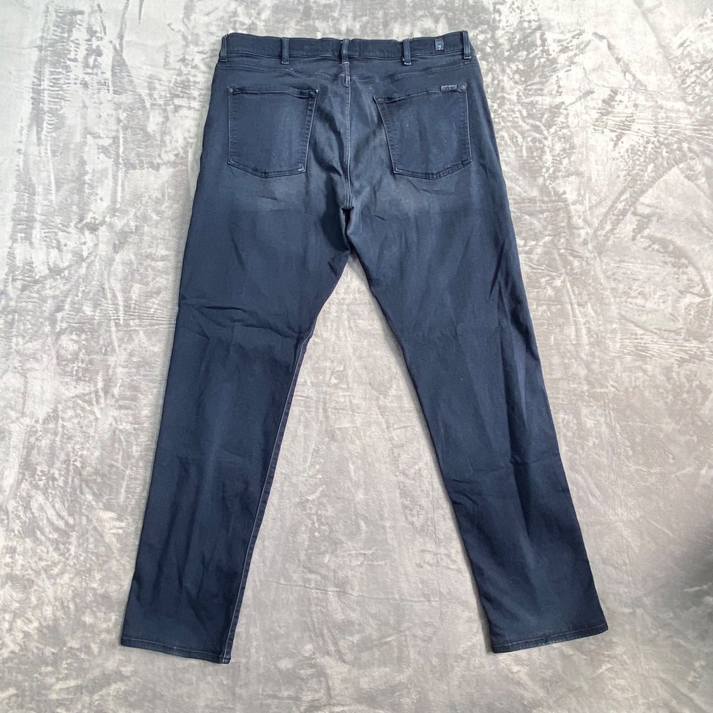 7 For All Mankind Slimmy Men's Jeans Size 38 Dark Blue Denim