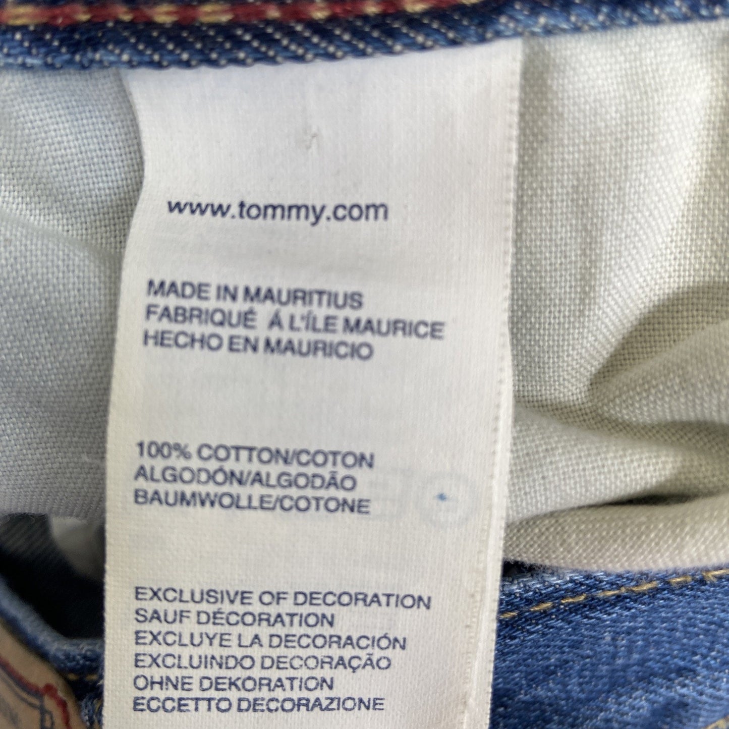 Vintage Tommy Hilfiger Freedom Relaxed Straight Jeans Men's 38x30 Blue