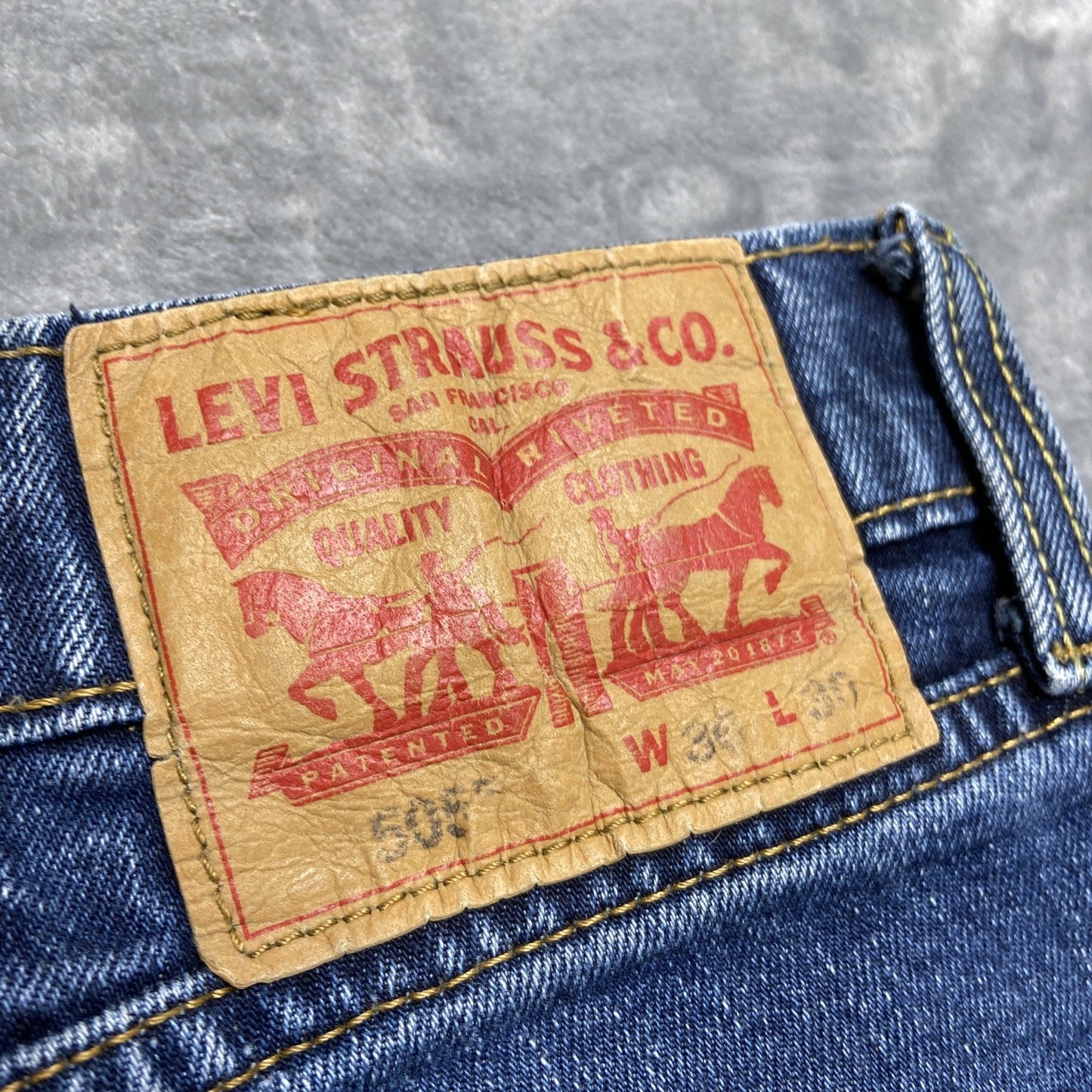 Wholesale Lot of 3 Levi's 508 511 514 Work Jeans Men's Size 36x30 Blue Grade A/B