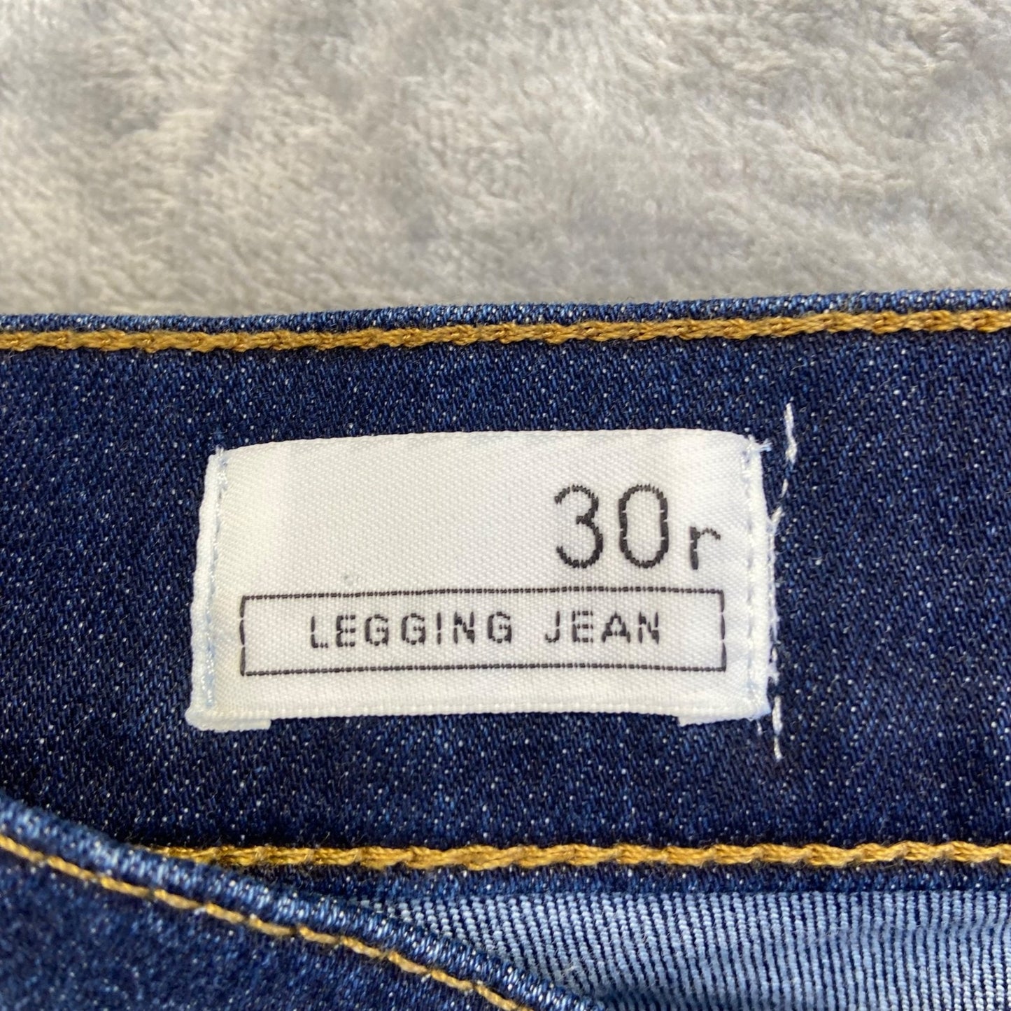 Gap Women's Legging Jeans Skinny 30R Santa Cruz Blue
