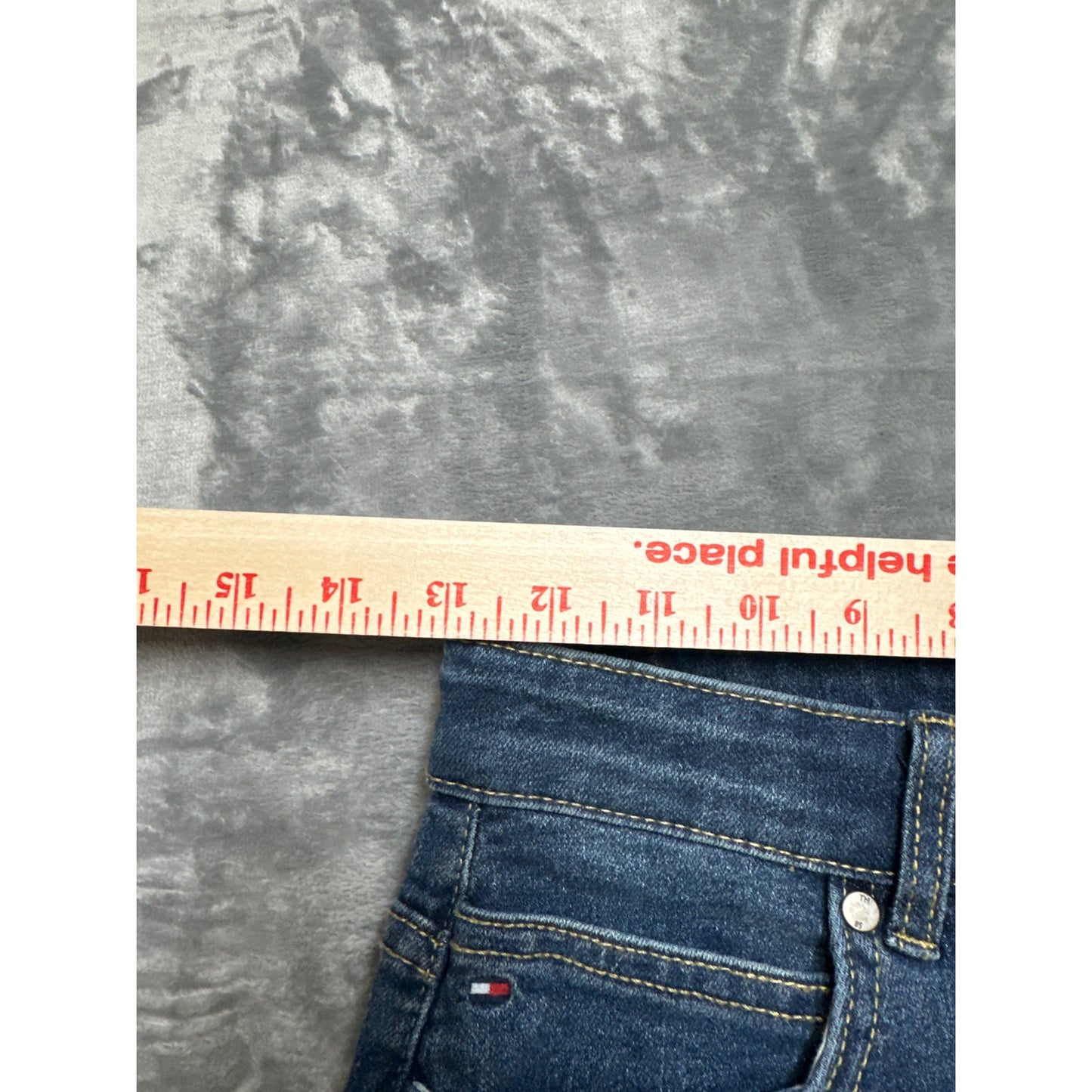 New Tommy Hilfiger Shorts Men's Size 12 Blue Denim