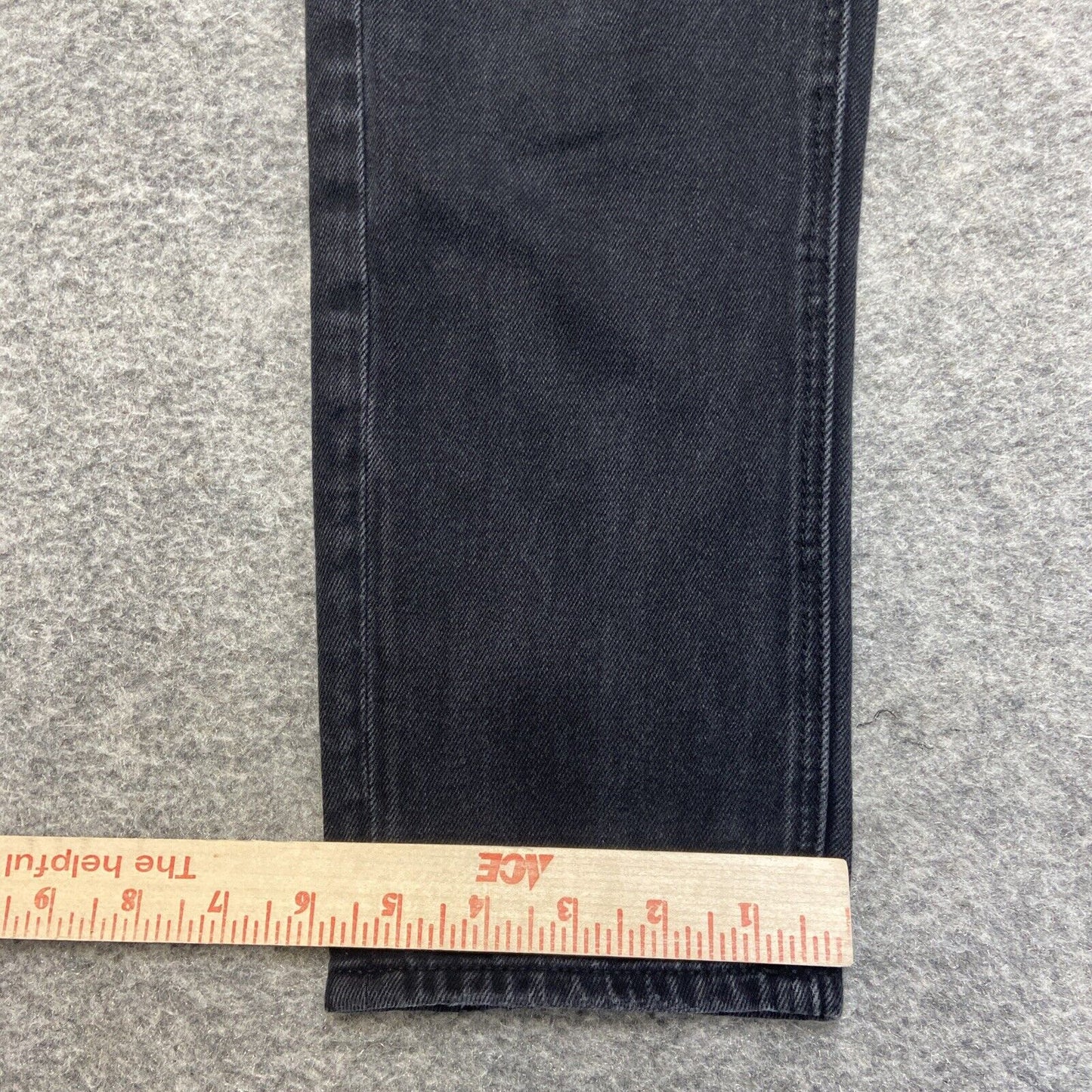 American Eagle Distressed Mom Jeans Women's Size 2R Black Denim
