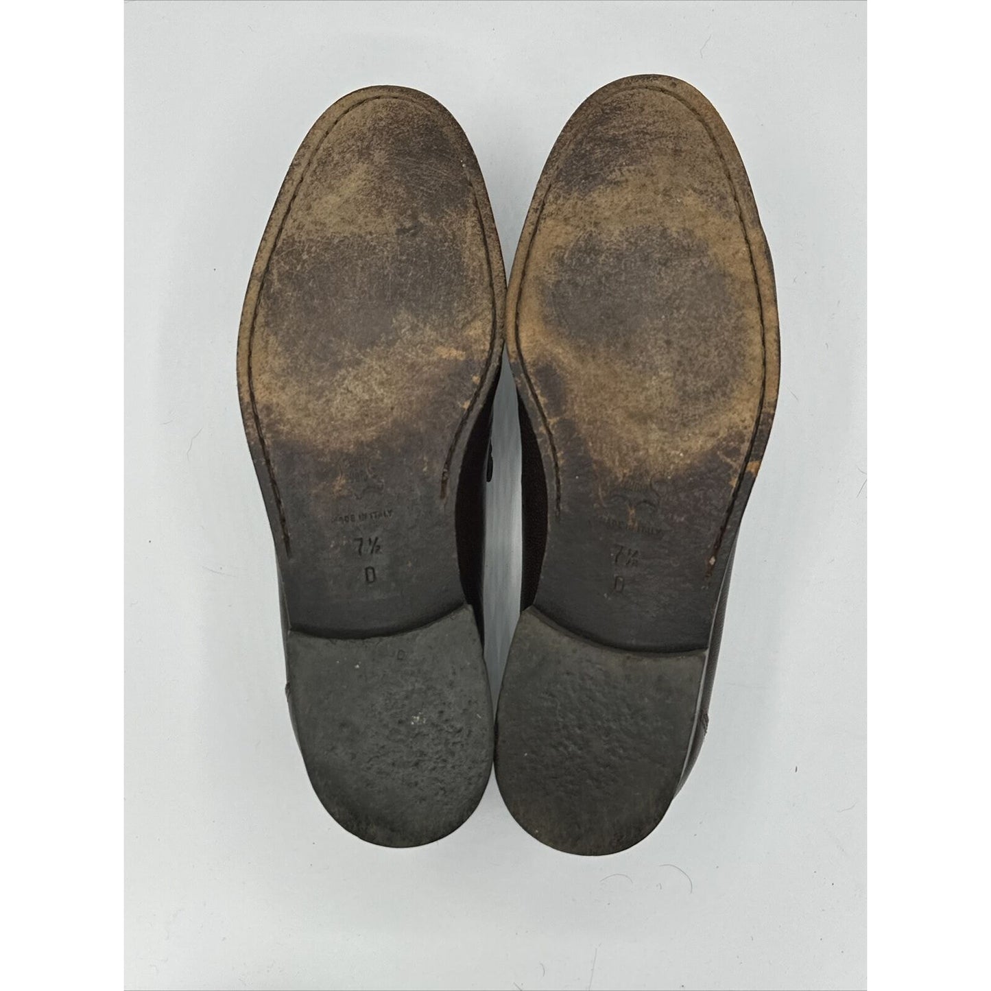 Stafford Men's Tassel Loafers size 7.5 D Brown leather