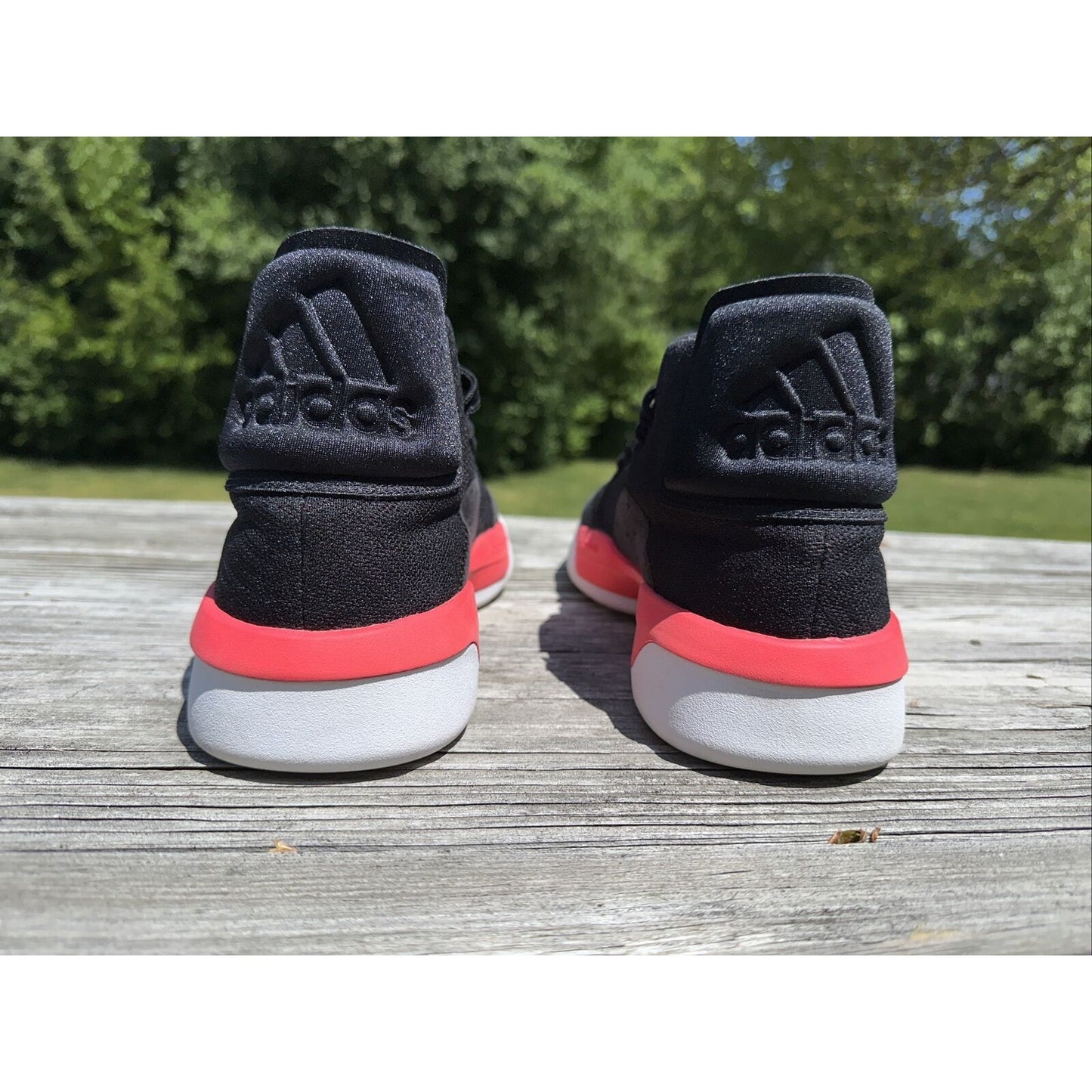 ADIDAS Men's Pro Adversary 2019 BB9192 Black Basketball Shoes Size 9.5