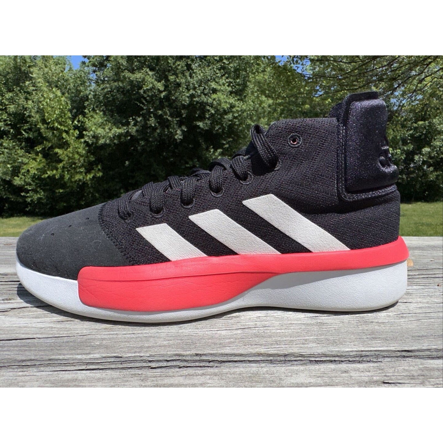 ADIDAS Men's Pro Adversary 2019 BB9192 Black Basketball Shoes Size 9.5
