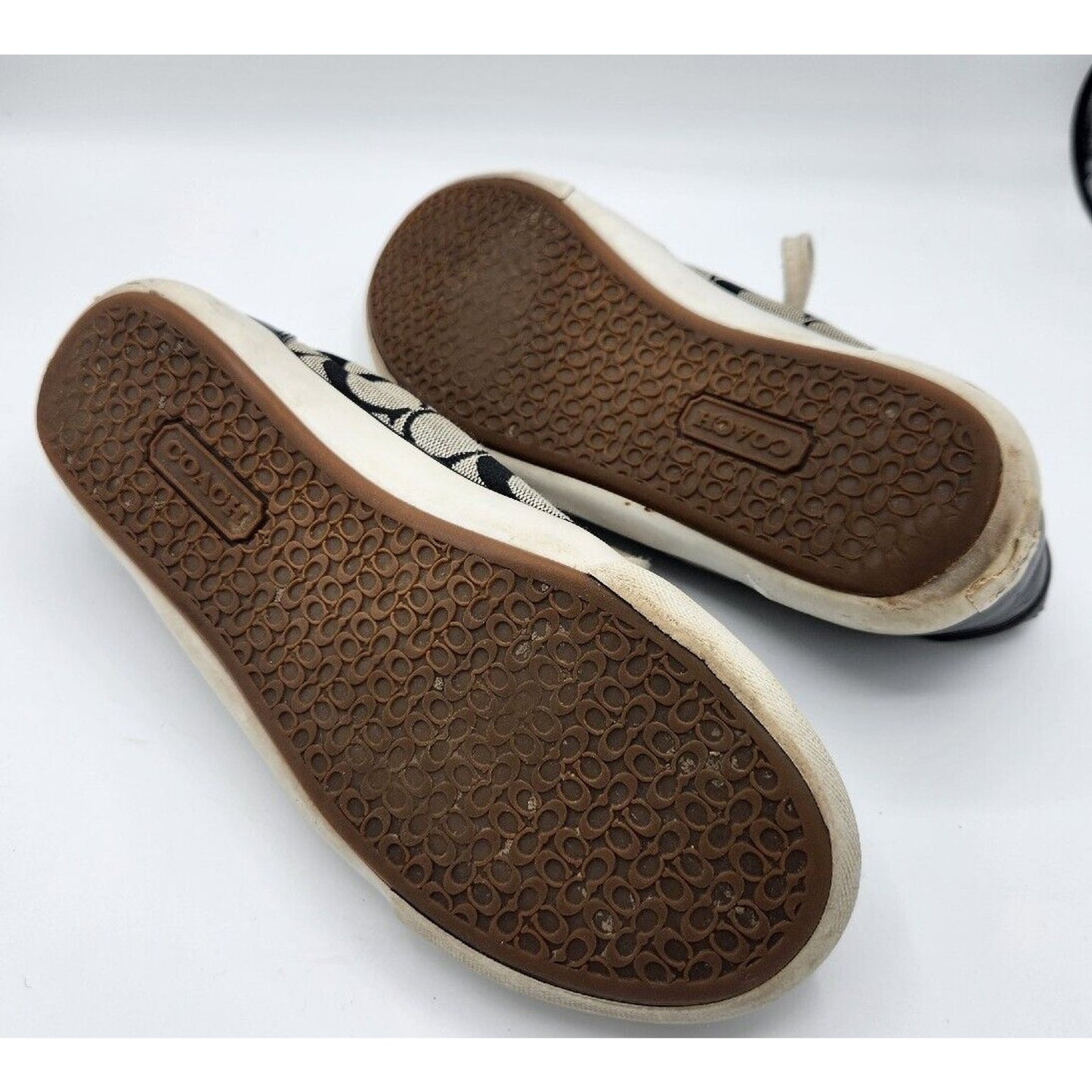 COACH Barrett II Women's Canvas Sneakers Size 7B or 37 (EU)