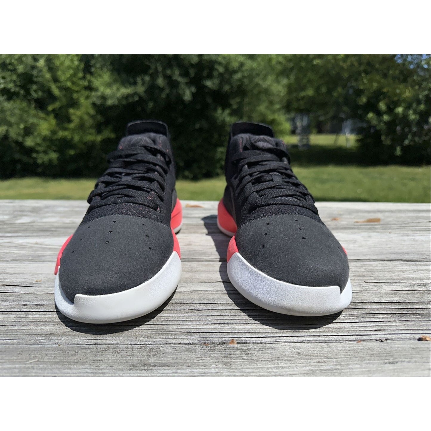 ADIDAS Men's Pro Adversary 2019 BB9192 Black Basketball Shoes Size 9.5