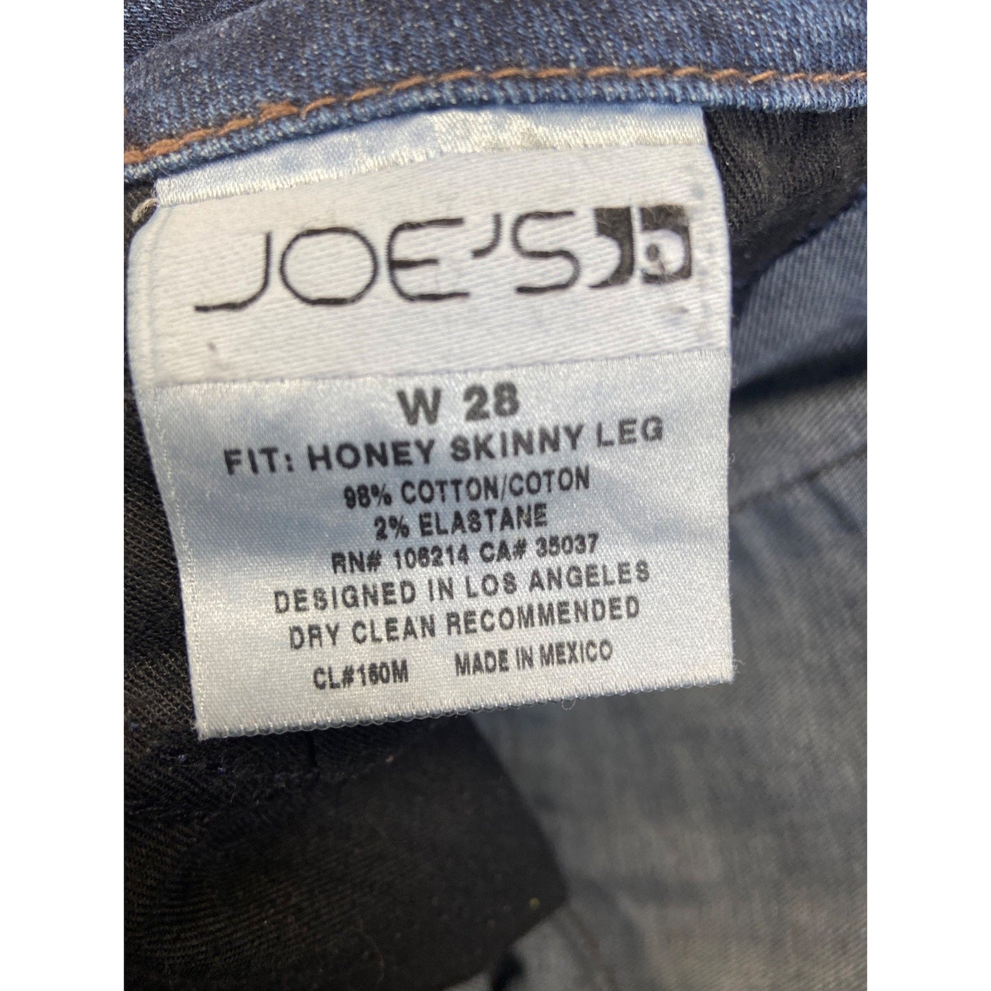 Joe's Honey Skinny Leg Women's Jeans Size 28 Dark Blue Denim #534424