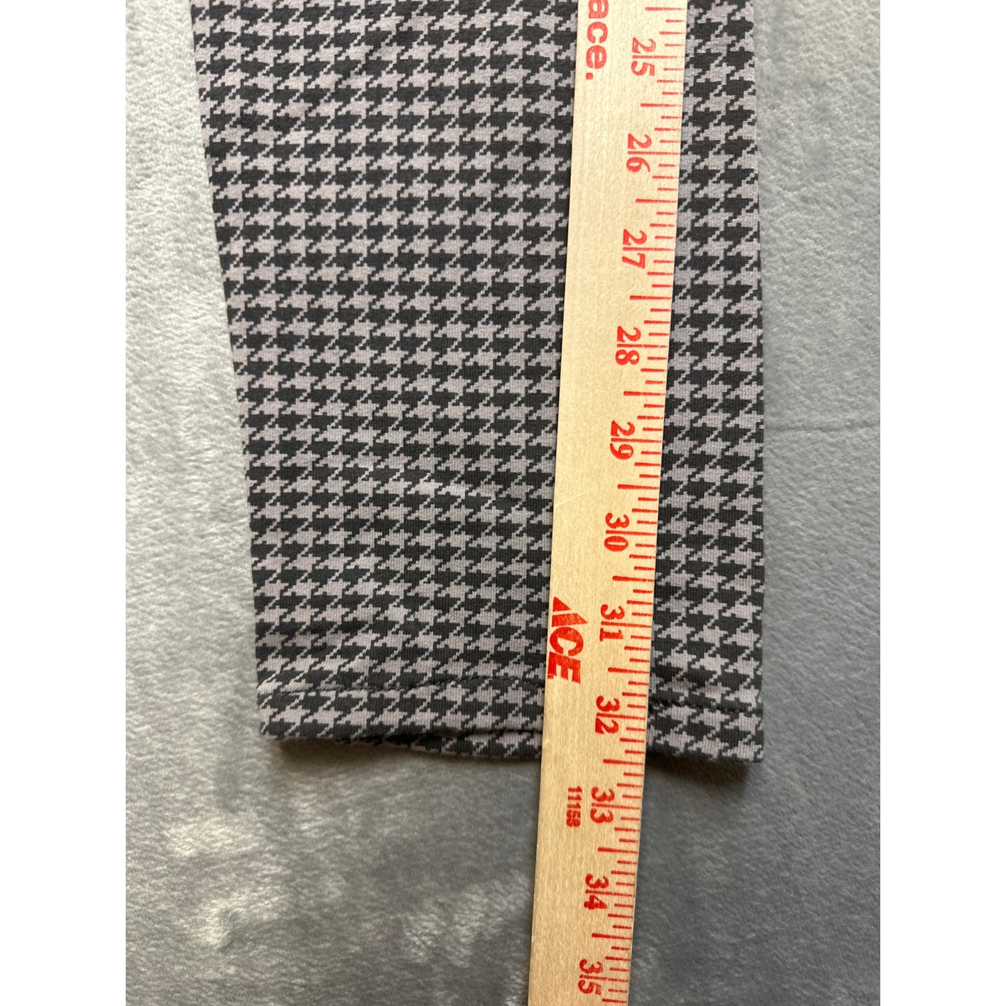 New Mudd Jegging Women's Size 11 Gray Gingham Check Pants