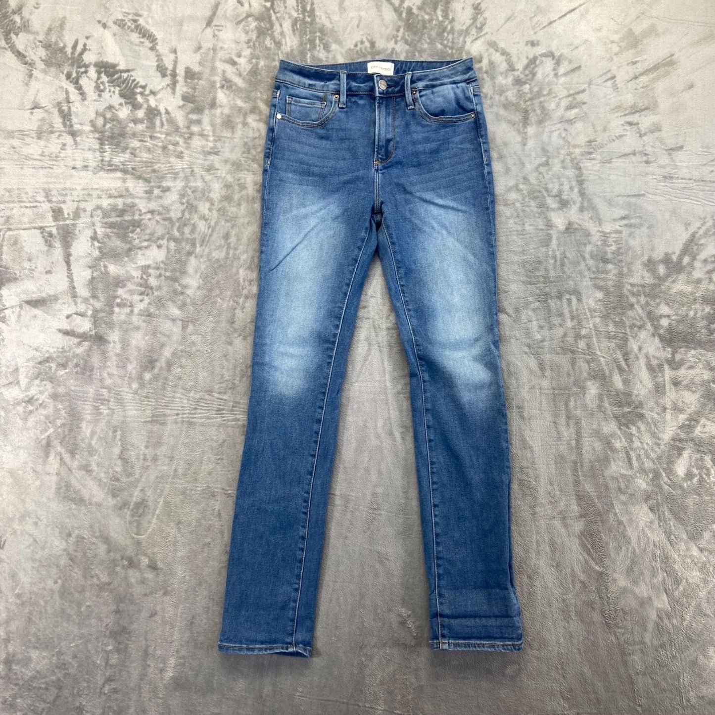 Driftwood Women's Audrey Skinny Jeans Size 25 Light Blue Denim