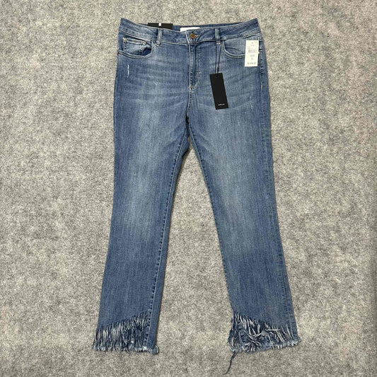 NEW DL1961 Mara Instasculpt Straight Ankle Jeans Women's Size 31 Blue Upstate