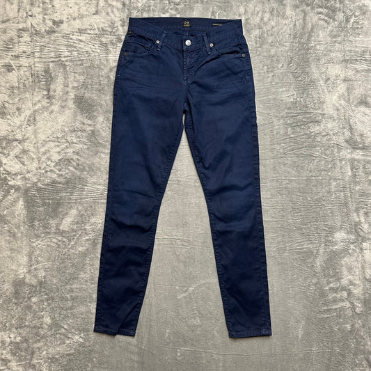 C of H Thompson Medium Rise Cropped Skinny Jeans Women's Size 25 Blue Denim