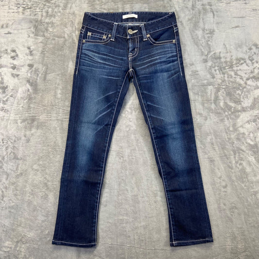 New MOUSSY Women's Skinny Jeans Size 25 Blue Dark Wash Denim