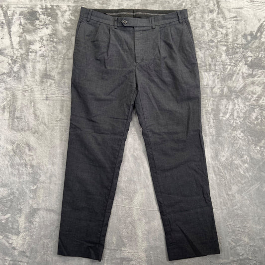 Lauren Ralph Lauren Men's Pleated Dress Pants 36x30 Gray