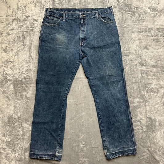 Dickies High Rise Carpenter Jeans Men's Size 40x32 Blue Denim