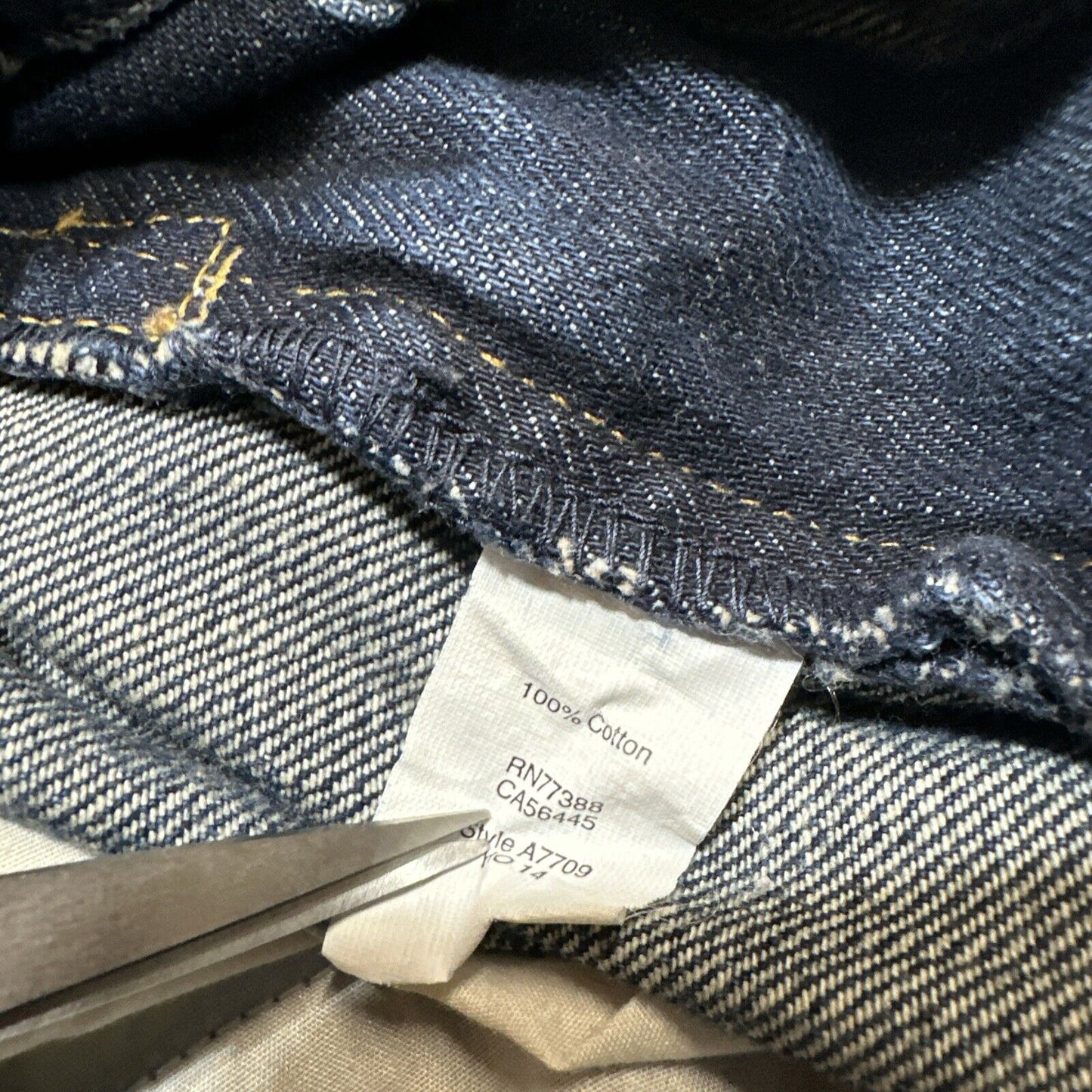 J.Crew The Sutton Men's Straight Jeans Size 29x32 Blue Dark Wash Denim