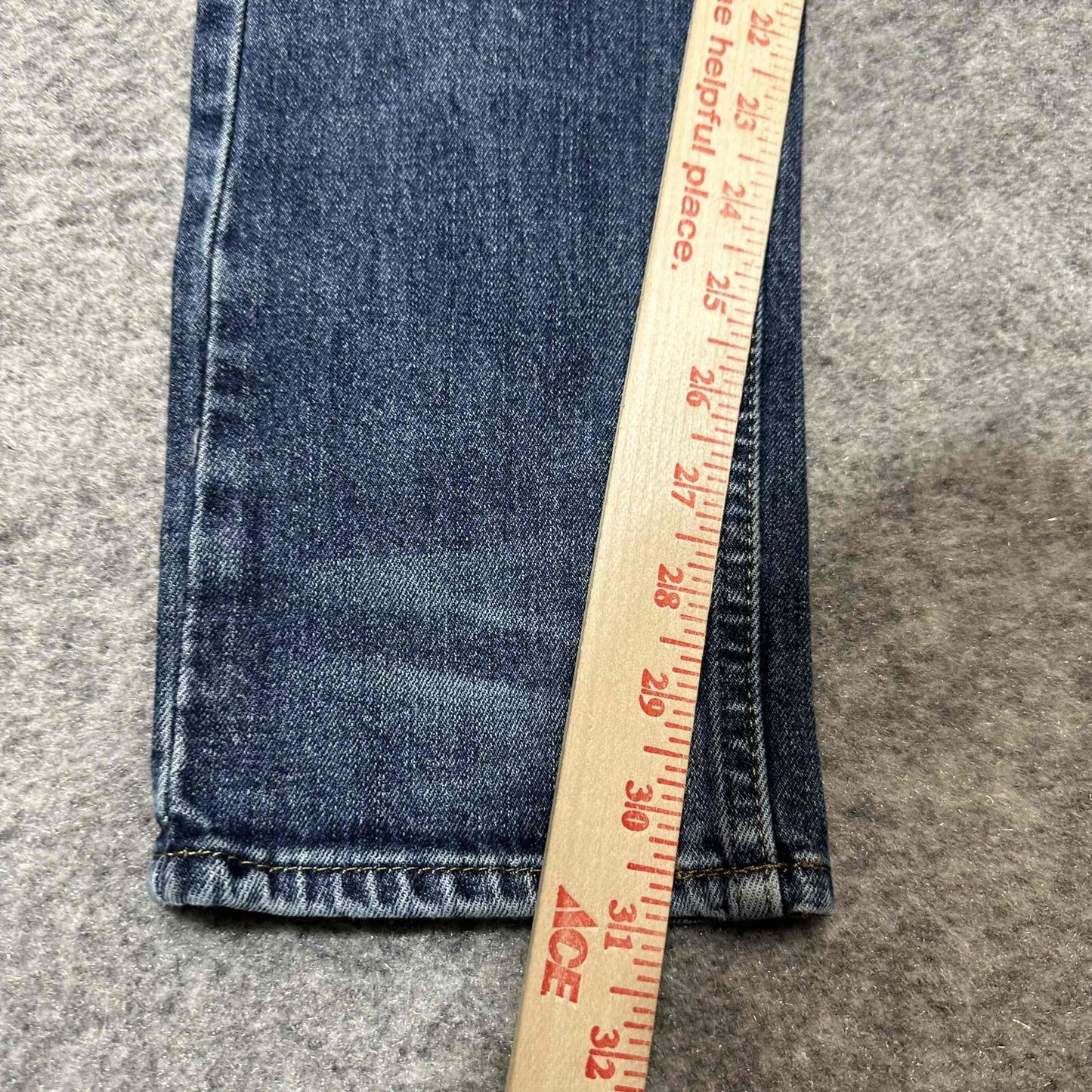 Bullhead Denim Co. Men's Skinny Jeans Size 30x32 Dark Wash Denim