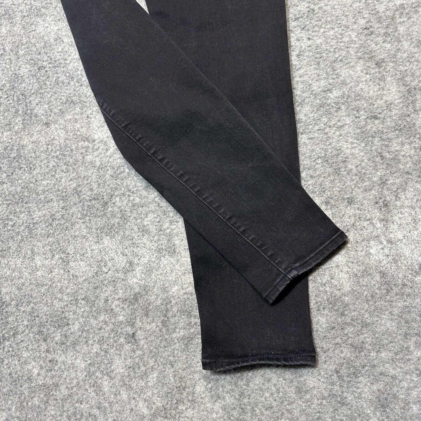J.Crew Mercantile Women's Skinny Jeans Size 29 Black Dark Wash Denim