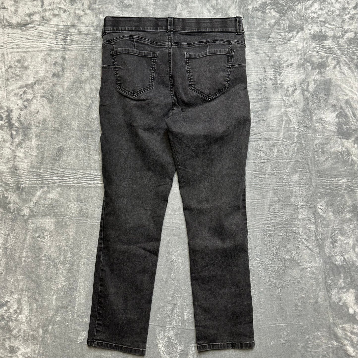 Vintage America Skinny Jeans Women's Sz 12 Black Denim
