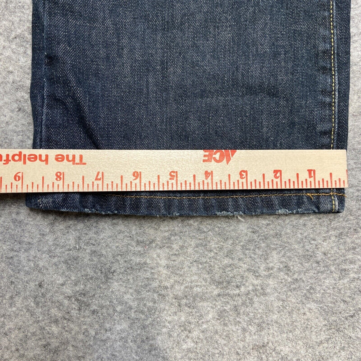 Polo Ralph Lauren Kelly Jean Women's Size 8 Dark Blue Denim Low Rise