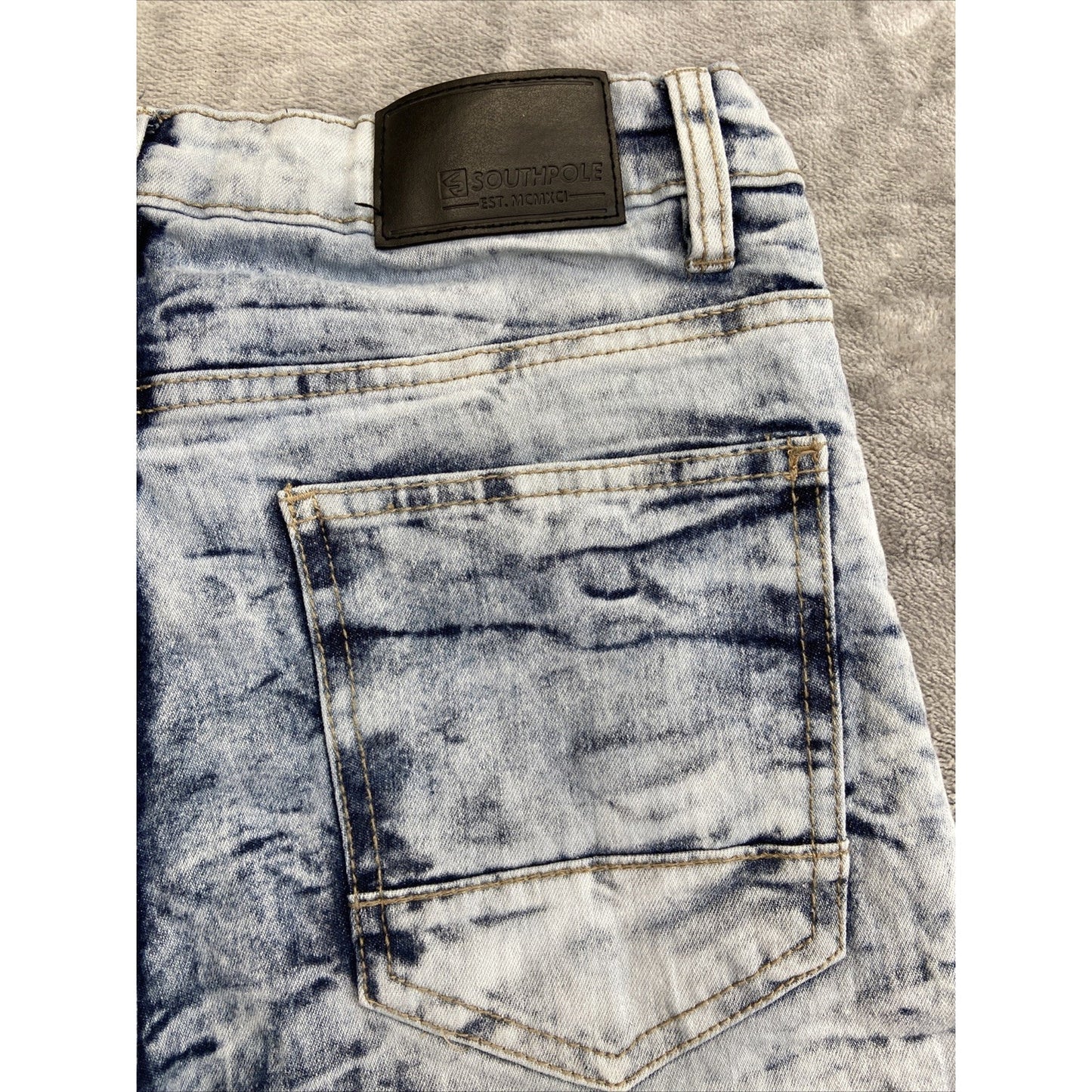 Southpole Skinny Jeans Men's Size 30x32 Blue Denim