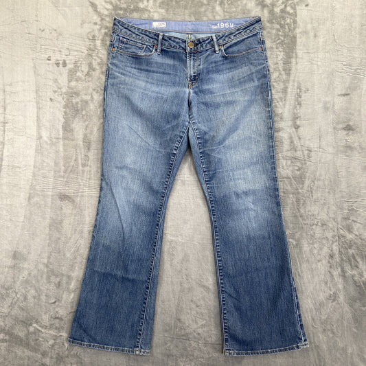 Gap 1969 Sexy Boot Cut Jeans Women's Size 33 Blue Denim