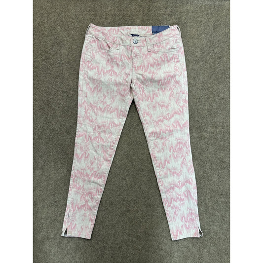 American Eagle Jegging Low Rise Skinny Stretch Womens Jeans Sz 6R Pink