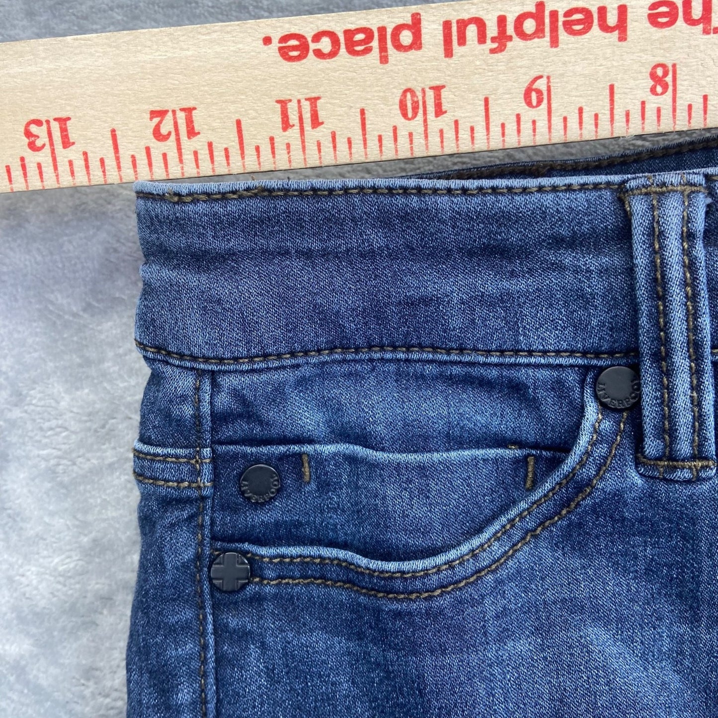 Liverpool Women's High-Rise Ankle Jeans Size 0/25 Blue