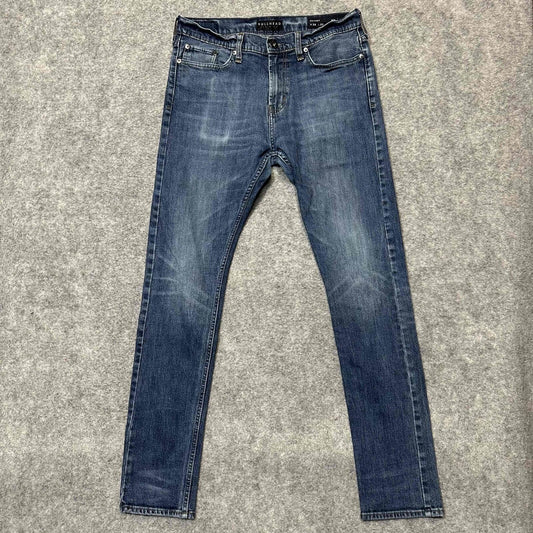 Bullhead Denim Co. Men's Skinny Jeans Size 30x32 Dark Wash Denim