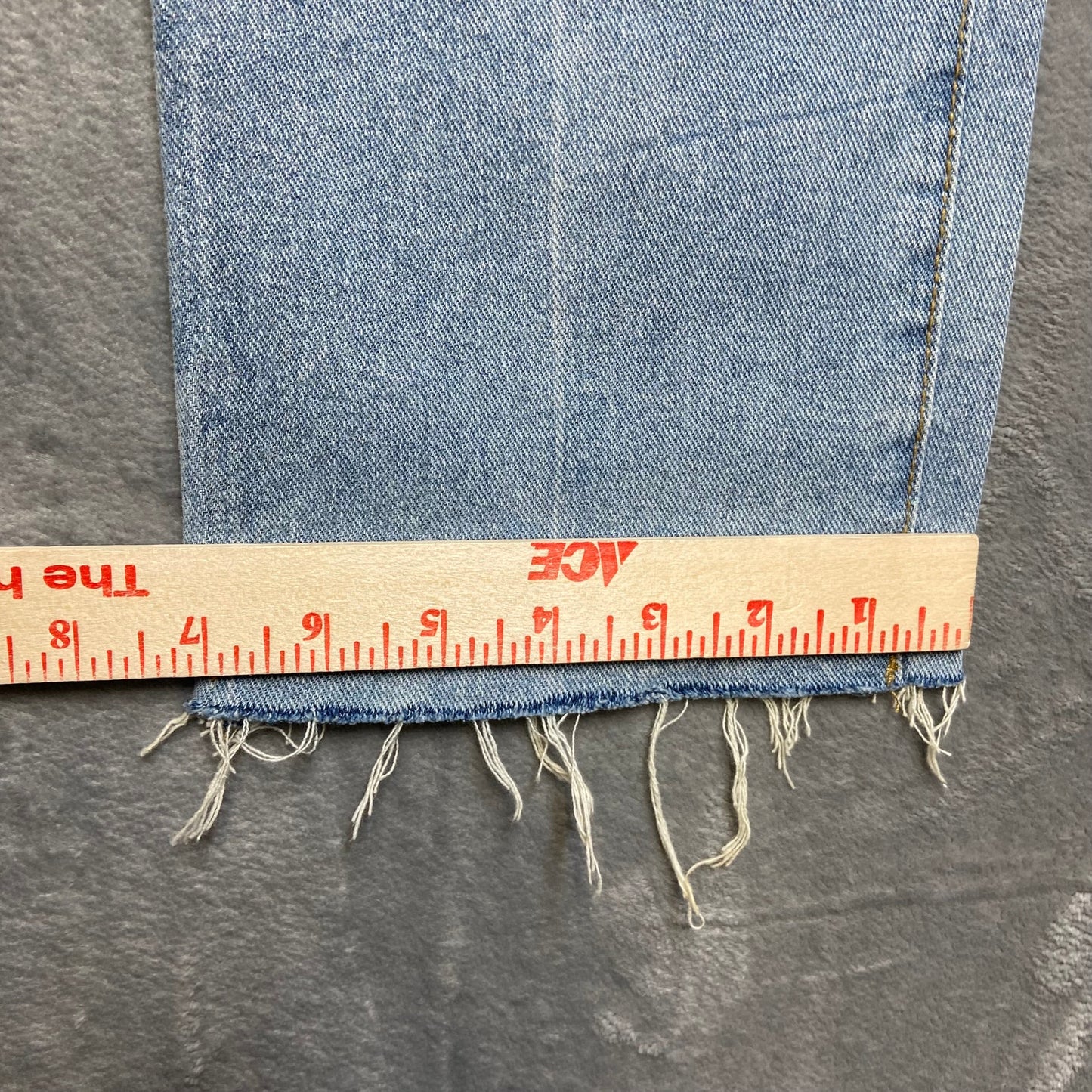 Kensie Distressed True Vintage The Slim Jeans Women's Size 2/26 Blue Denim
