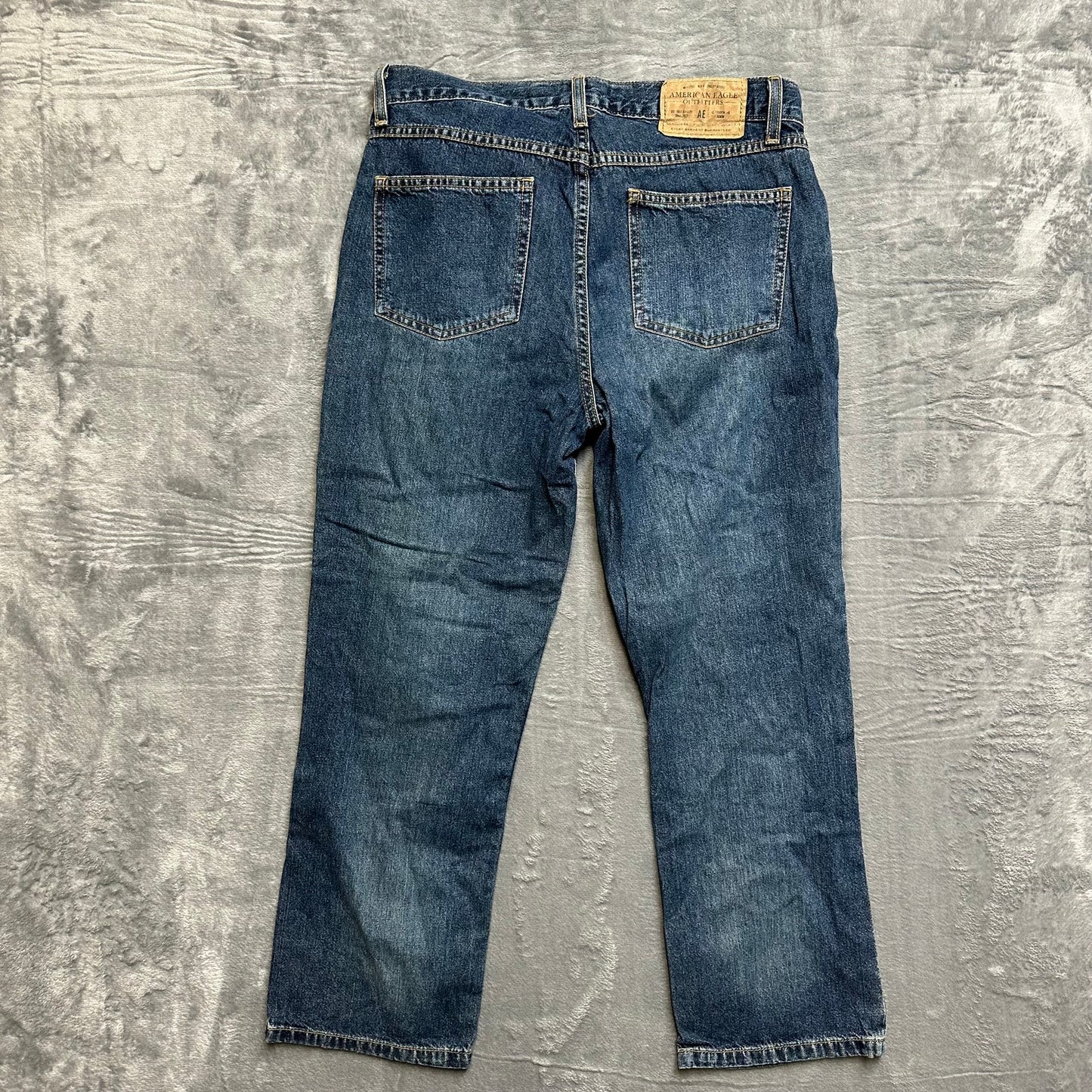 American Eagle Outfitters Straight Jeans Men's Size 6 Blue Denim