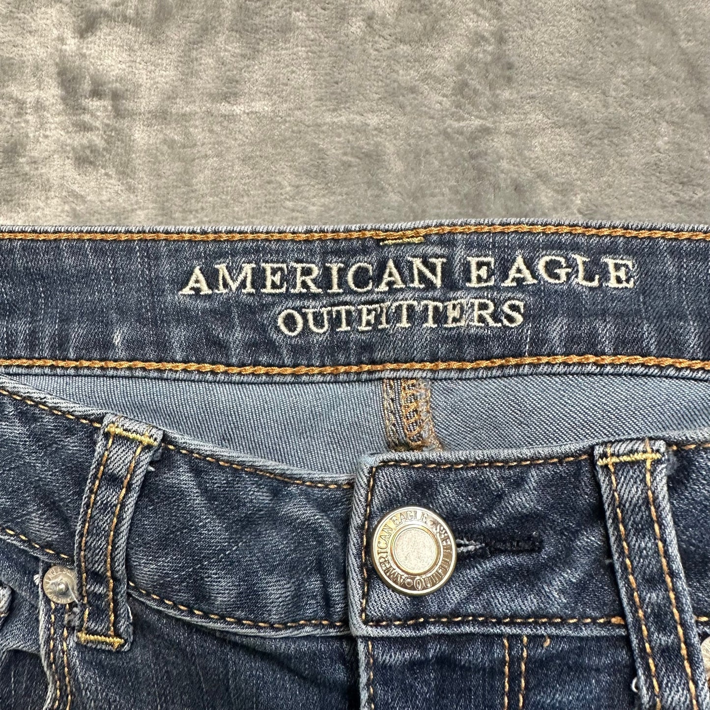 American Eagle Outfitters Skinny Jeans Men's Size 8 Long Blue Denim