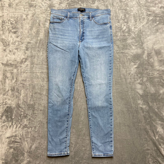 Banana Republic High Rise Skinny Jeans Women's Size 4 Blue Denim Light Wash GUC