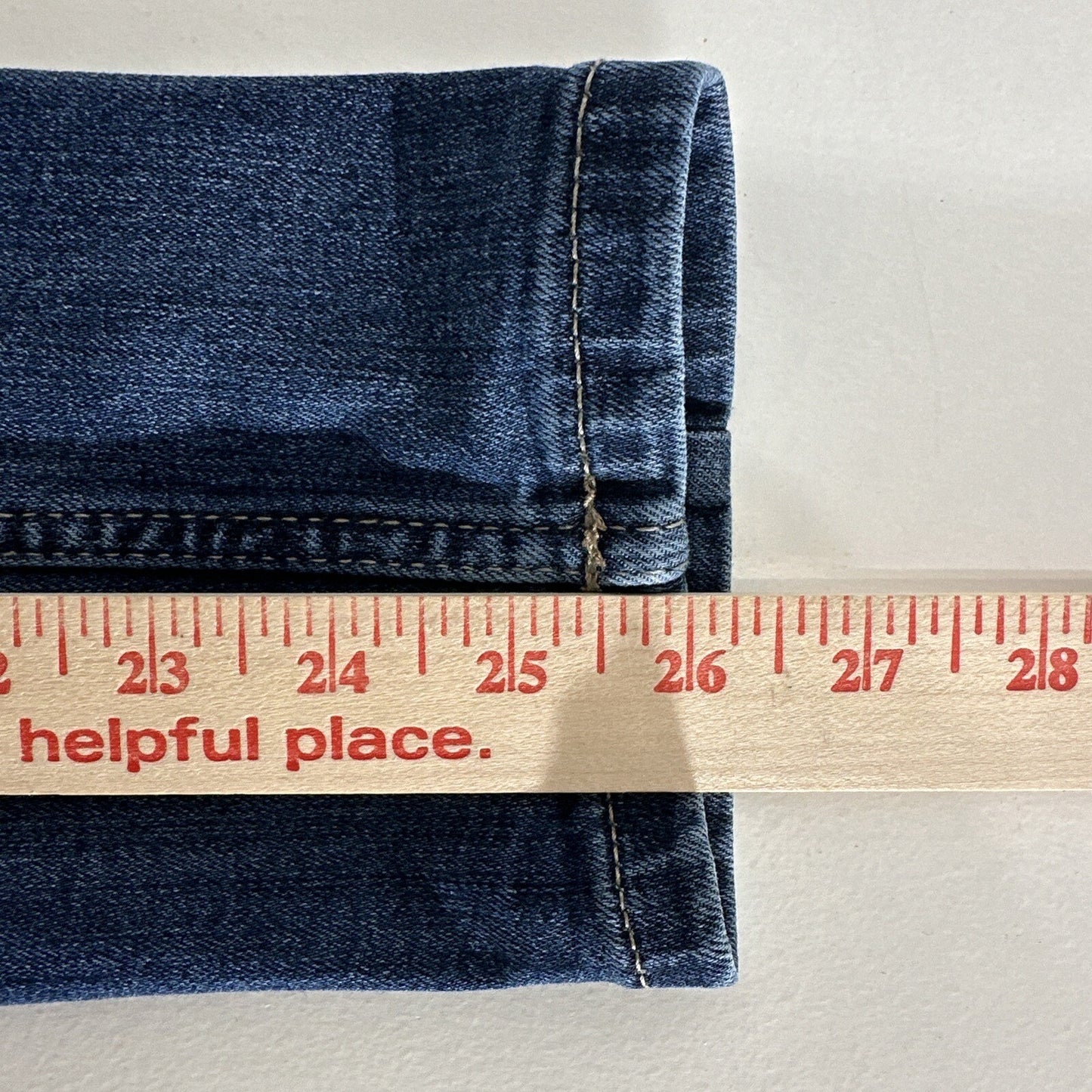Calvin Klein Jeans Ankle Skinny Womens 6 Blue Denim Mid Rise 5 Pockets
