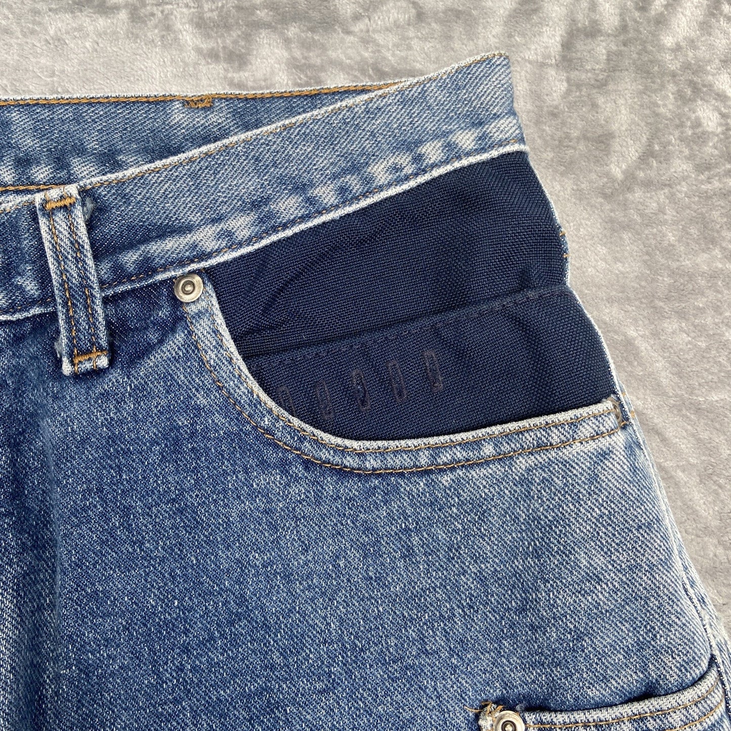 Vintage Black Collins Toters Serious Sportswear Jeans Men's 34x30 Blue