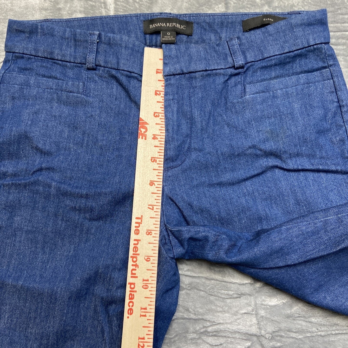 Banana Republic Sloan Skinny Jeans Women's Size 0 Blue Denim