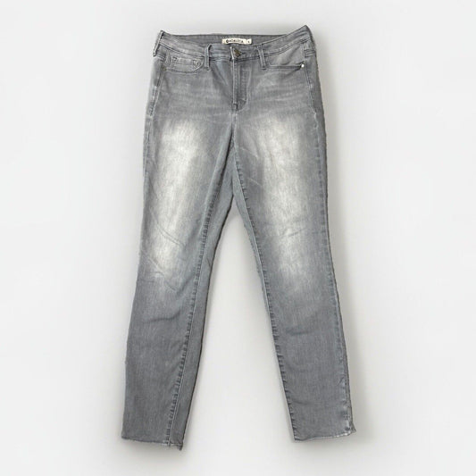 Athleta Sculptek Women's Skinny Jeans Size 8 Gray Light Wash Denim