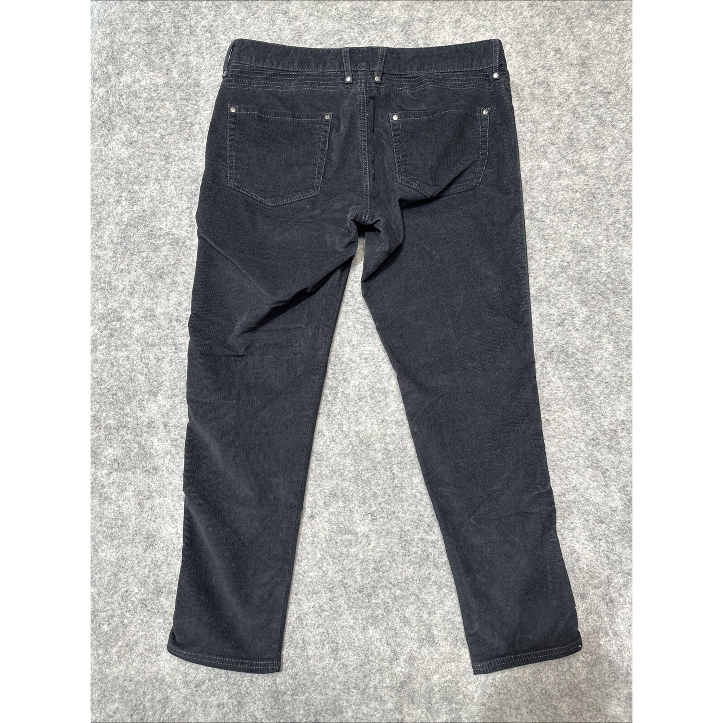 Athleta Women's Skinny Corduroy Pants Size 14 Black Pants