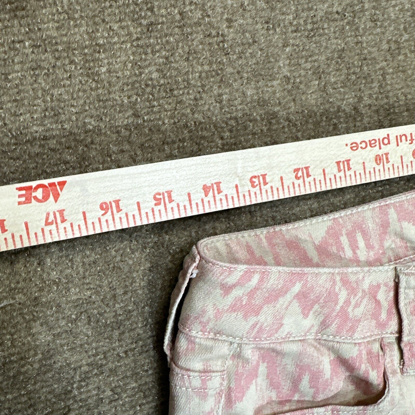 American Eagle Jegging Low Rise Skinny Stretch Womens Jeans Sz 6R Pink