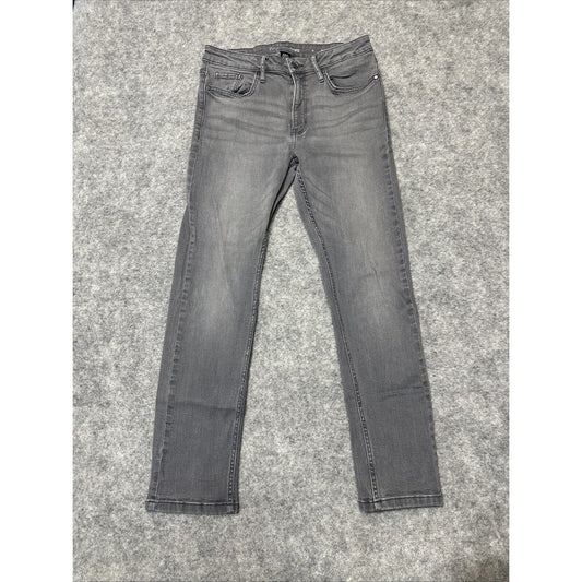 Calvin Klein Slim Boyfriend Women's Jeans Size 6 Gray Light Wash Denim