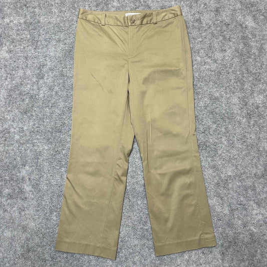 Banana Republic Harrison Women's Chino Pants Size 4 Khaki Brown Medium Wash