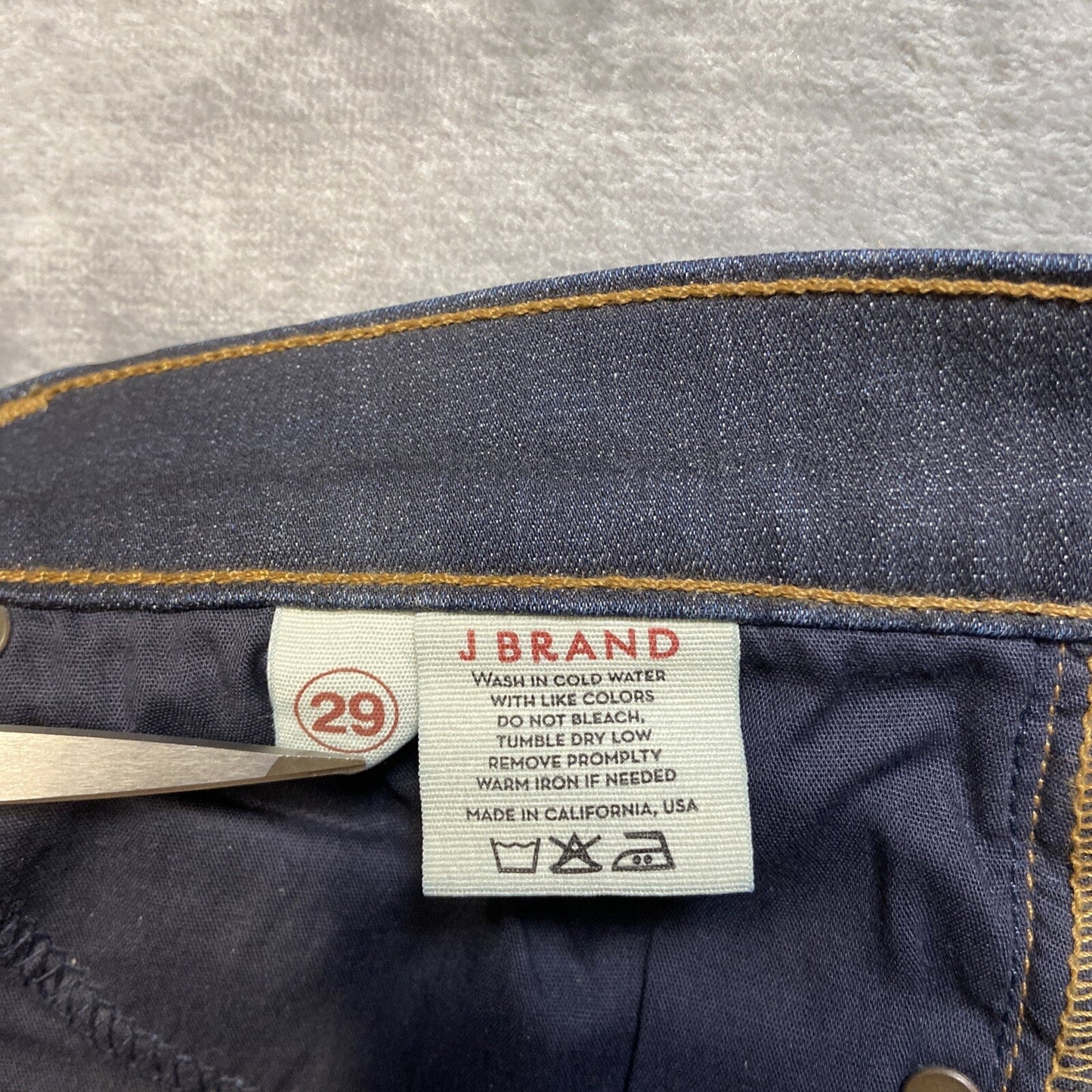 J Brand Roxbury Super Skinny Jeans Women's Size 29 Dark Blue Denomination