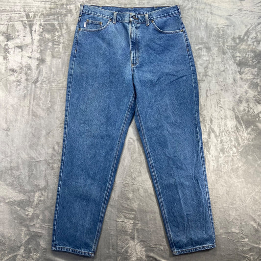 Carhartt Men's Relaxed Straight Jeans Size 40x34 Blue