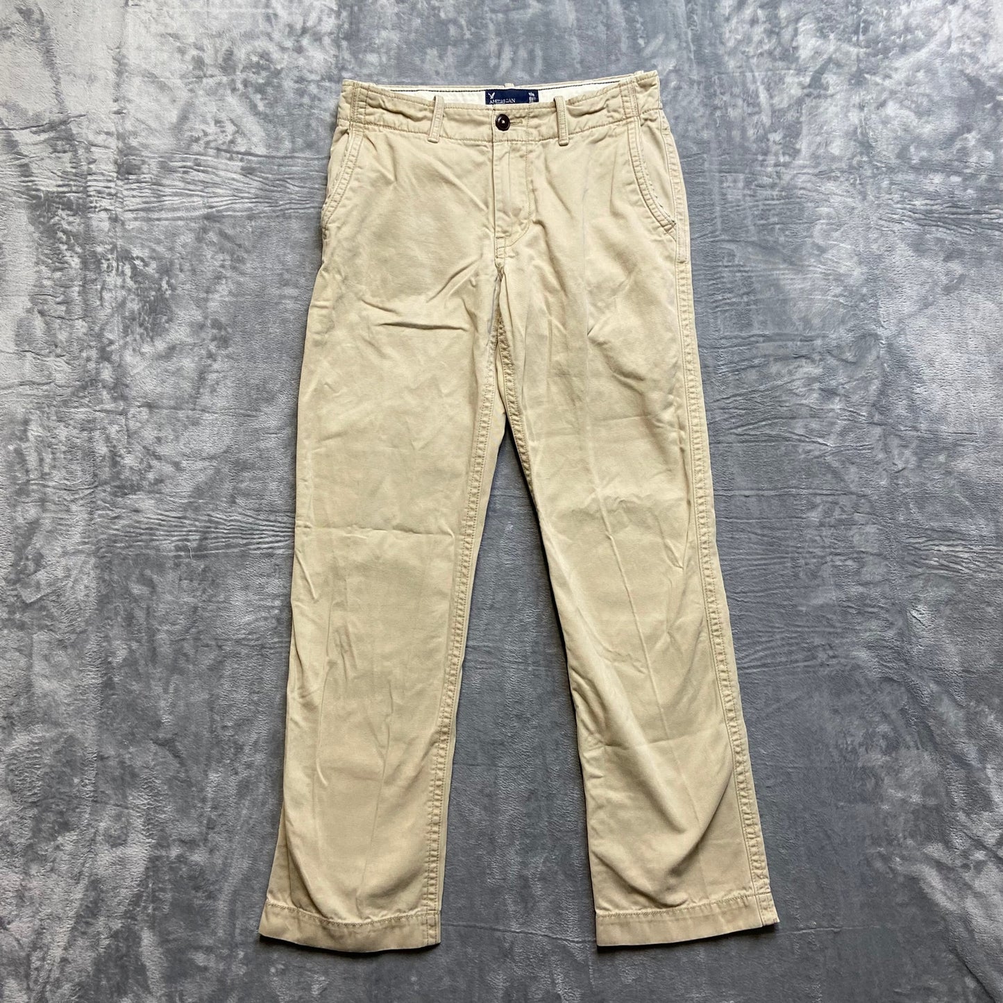 American Eagle Outfitters Straight Leg Chino Pants Men's Size 30x34 Khaki