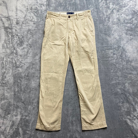 American Eagle Outfitters Straight Leg Chino Pants Men's Size 30x34 Khaki