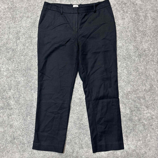 Cabi Men's Straight Fit Spandex Pants Belt Loops Size 6 Black Dark Wash