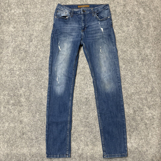 Joe's Jeans Boys Youth Size 18 Straight Jeans Medium Wash Blue