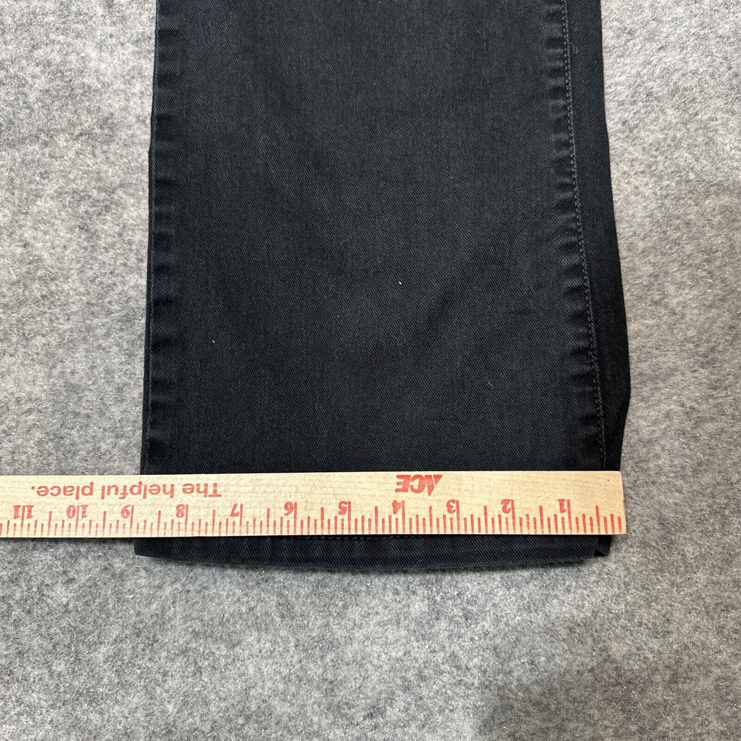 Levi's 550 Relaxed Bootcut Women's Jeans Size 16M Black Denim